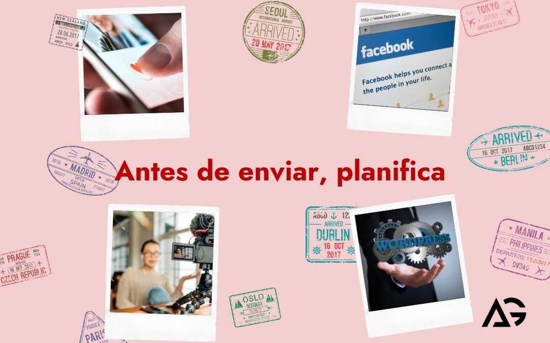Antes de empezar, ¡planifica!